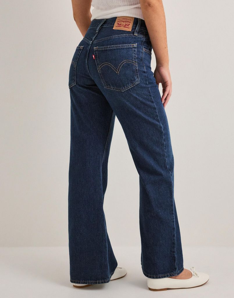 Levi's Middy Loose Boot - Blå