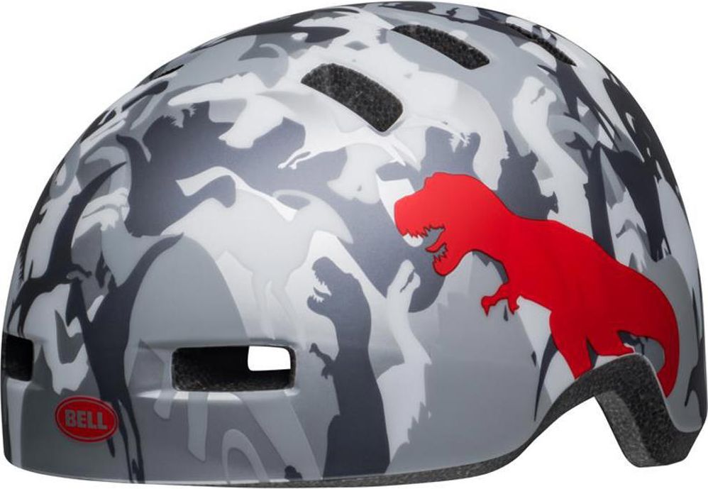 Bell Lil Ripper - Cykelhjelm – Matt grå/sølv camos - OUTLET - 45-52 CM