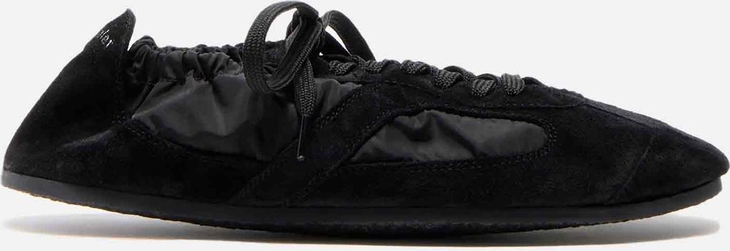 soft track sneakers black