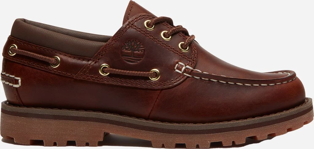 timberland authentic boat shoe rust