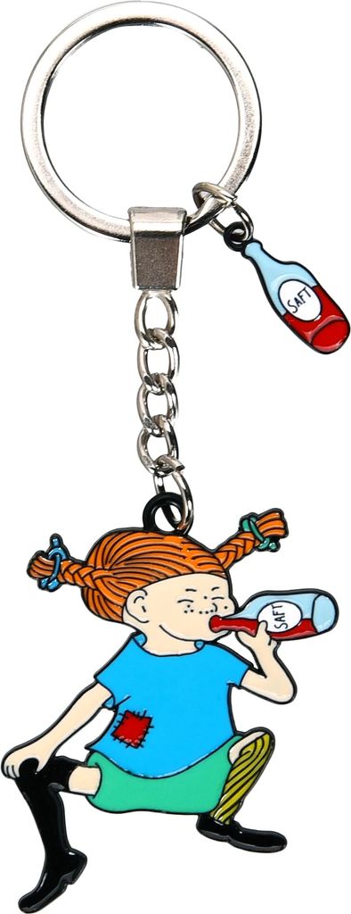 Nordic Buddies Nøglering Pippi - Blå