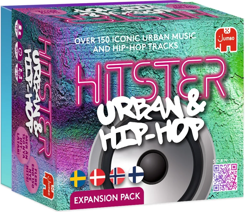 Hitster Urban Hip-Hop (Brætspil)