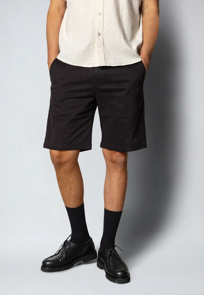 CLEAN CUT COPENHAGEN Milano Twill Shorts |Black |S