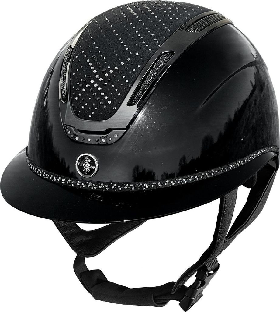 Equileus Stellify Shiny W-V ridehjelm