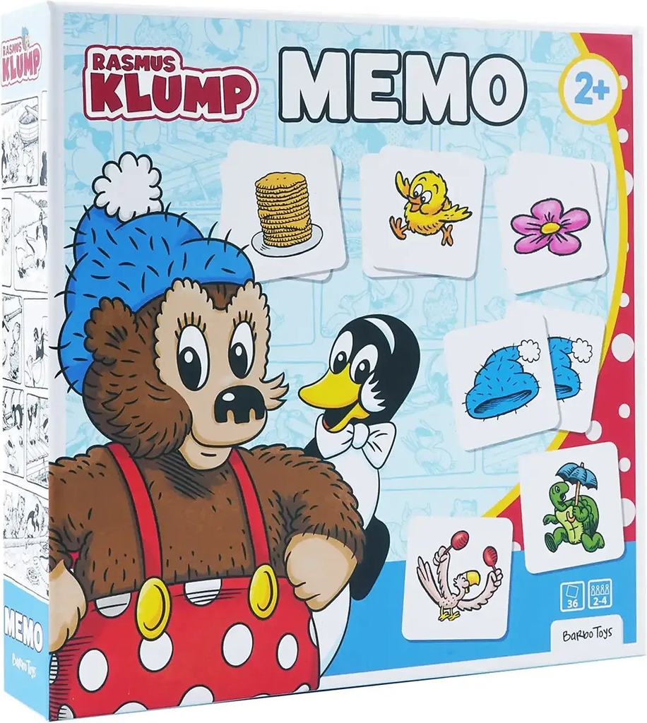 Rasmus Klump Memo game