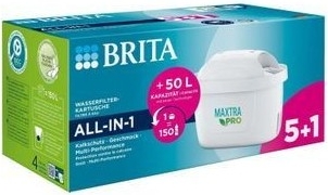 Brita MAXTRA PRO All-in-1 Kande vandfilter 6. stk Hvid