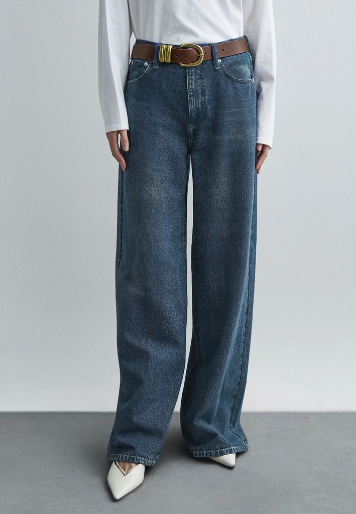 miramar sofie full length - bukser - blue denim