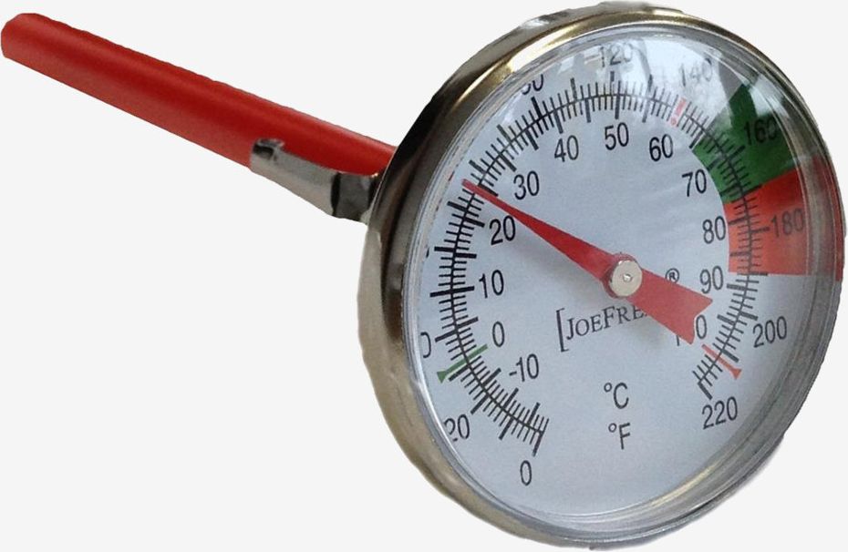 JOE FREX Mælke-Termometer |Silver |H:15 cm