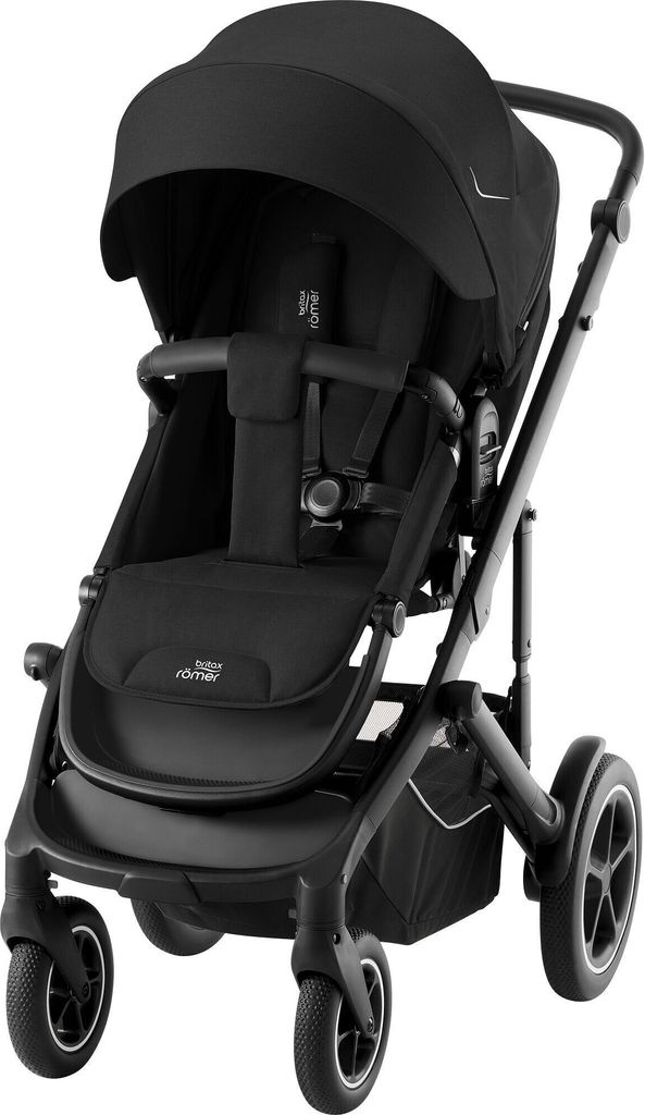 britax römer smile 5z klapvogn - max 22kg - carbon sort