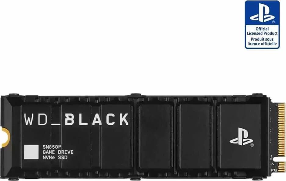 Western Digital WD Black SN850P NVMe SSD  for PS5 1TB