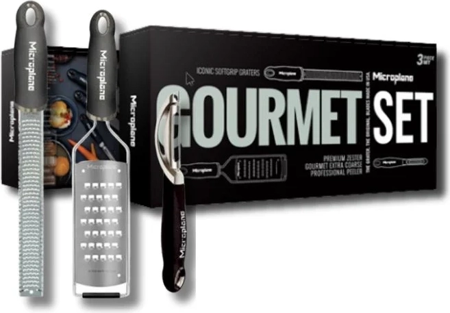 Microplane Gourmetsæt Rivejern