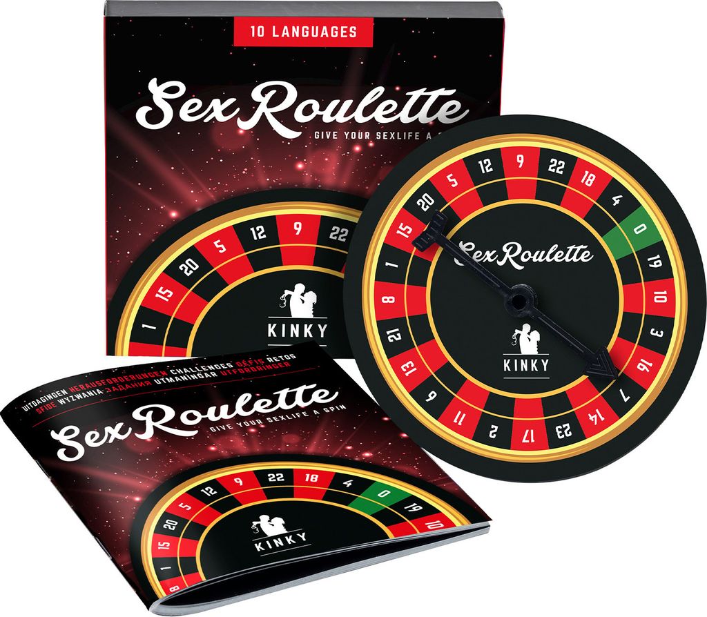Tease & Please Kinky Sex Roulette Spel till Par    - Mixed colours