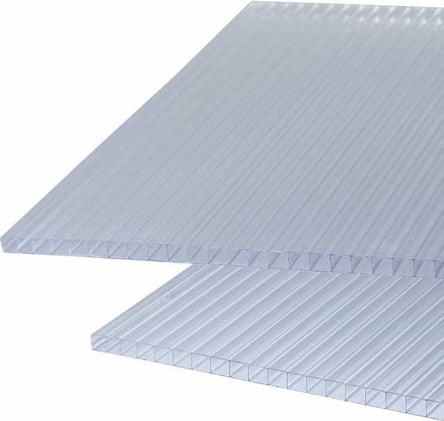 termotagplade klar 2-lags 98 x 400 cm