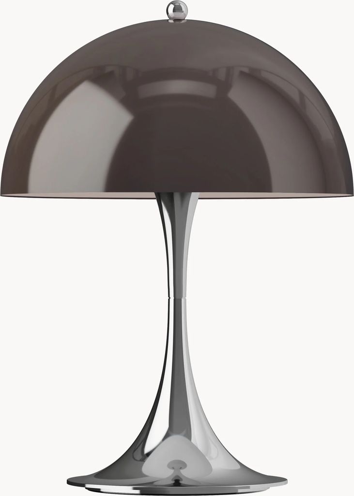 panthella 250 beige/krom portable v3 bordlampe