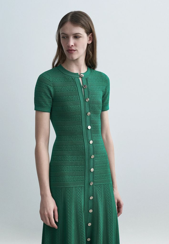 milona - strikkjoler - vert emeraude