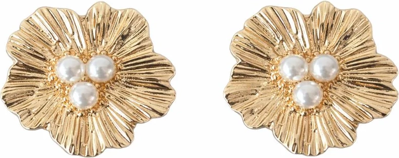tim & simonsen button cover - vanja 2 stk - gold