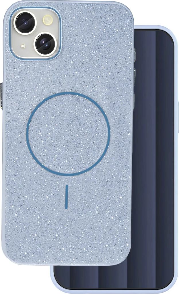 TFO Glitter Thin Mag Cover til iPhone 17 Pro - Blå
