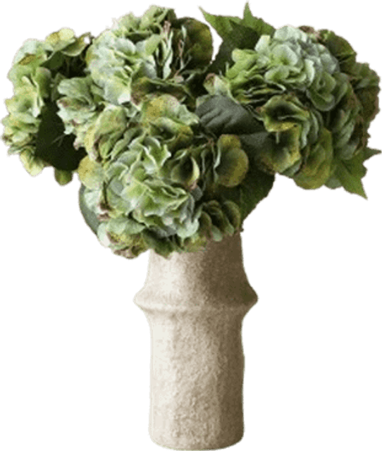 Botané Olivhortensiabukett Grön