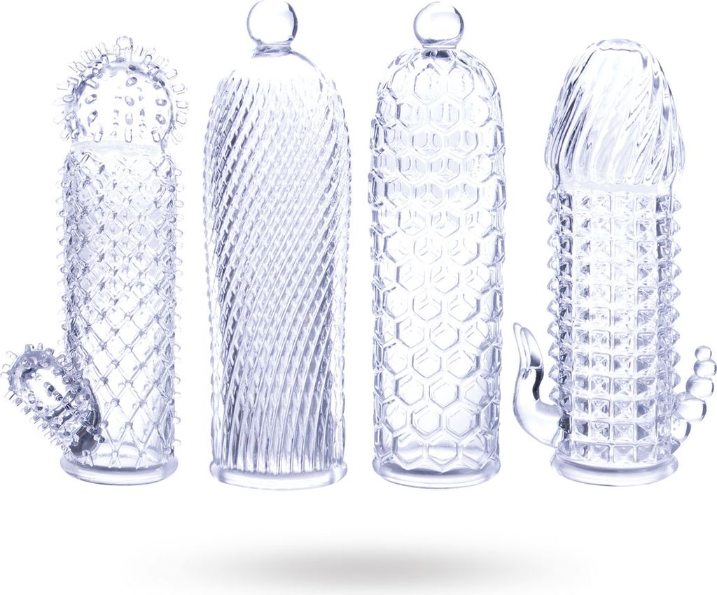 NMC Stretchy Touch 4x Tickler Sleeve Set