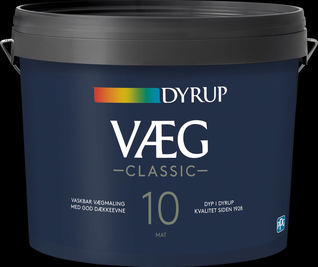 dyrup vægmaling classic 10 hvid 9 l