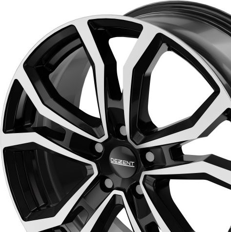 dezent tv black/polished