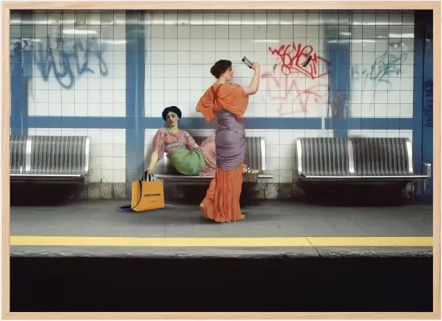 the art of waiting plakat (60x90 cm)