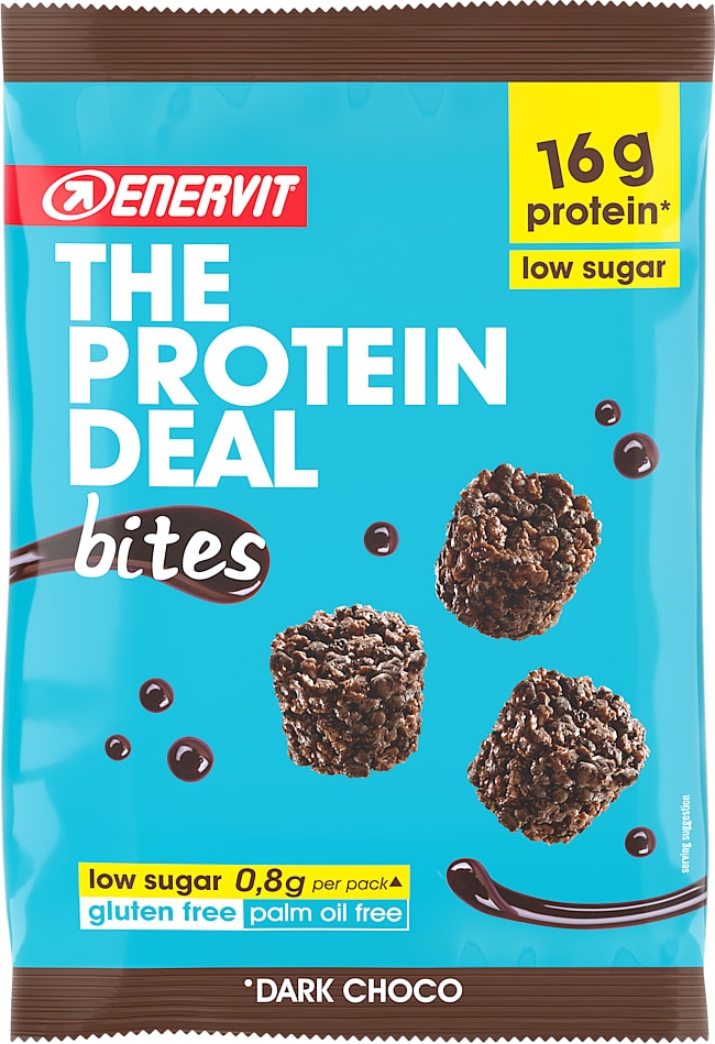Enervit Proteinsnacks m. mørk chokoladesmag