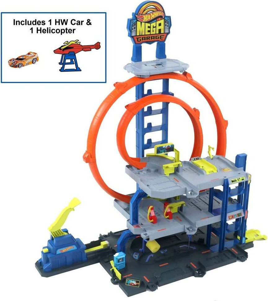 Hot Wheels City Mega Loop Garage