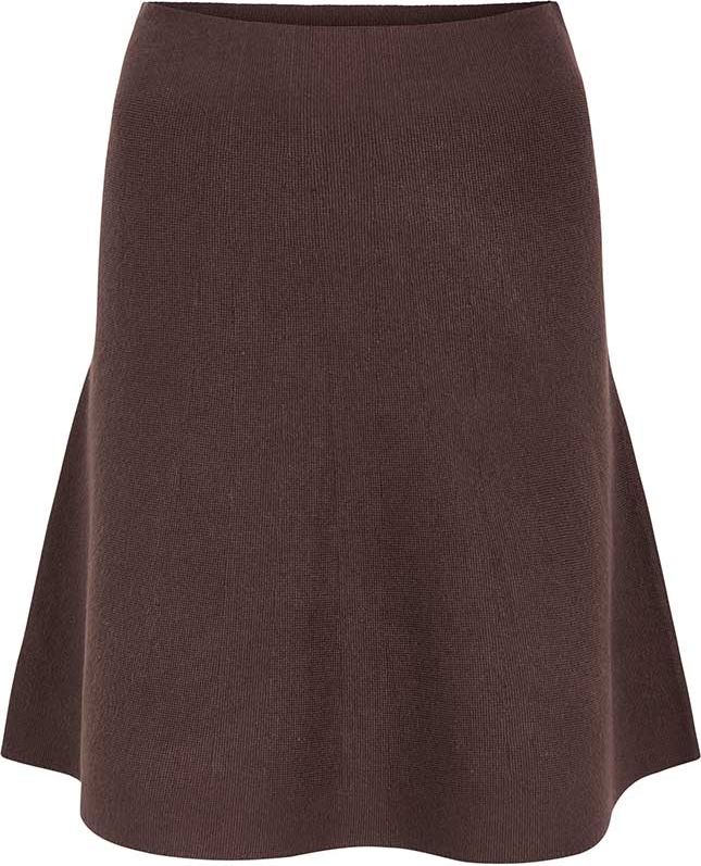 Soft Rebels Henrietta Nederdel - Coffee Bean - S