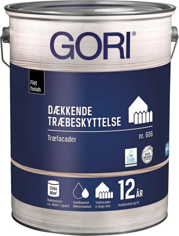 Gori 606 Træbeskyttelse Sort 10L