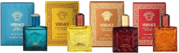 versace - eros for men perfume collection