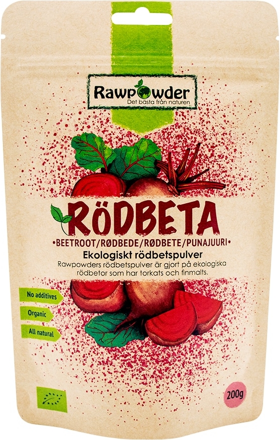 Rawpowder Rödbetspulver 200g