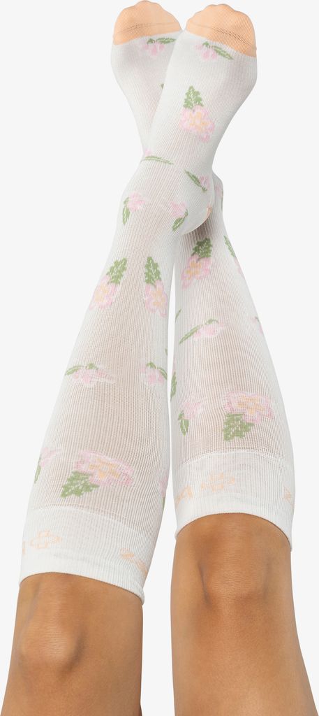 Beez Støttestrømpe Sissi Off White