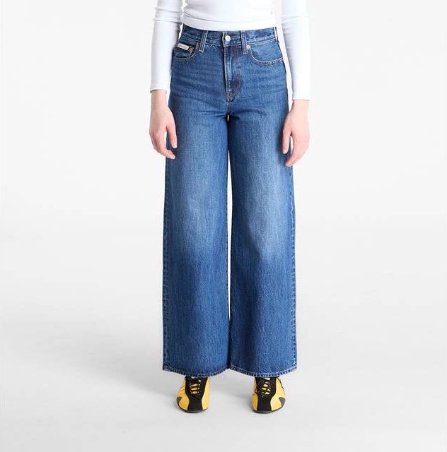 Calvin Klein Wide Leg Jeans - Blue