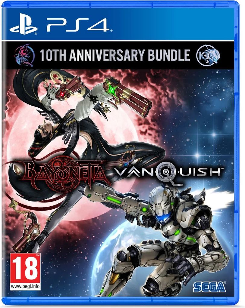 Bayonetta Vanquish 10th Anniversary Bundle Game PS4
