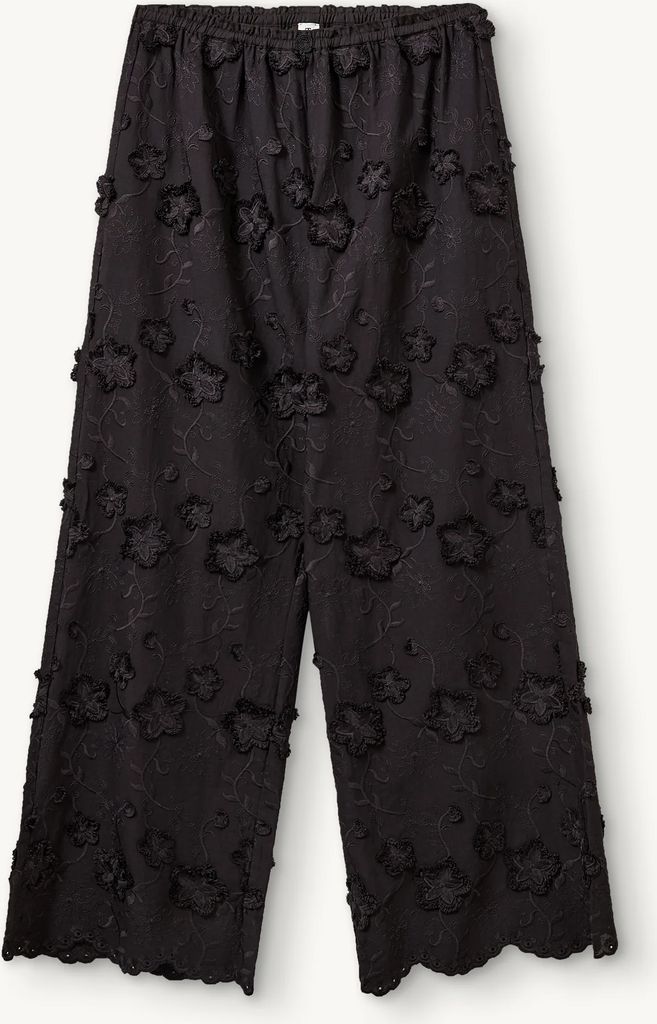 the garment - bukser - black - fleur