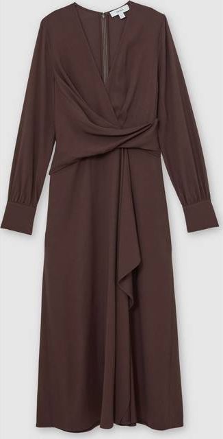 Reiss Mira - Burgundy - 38