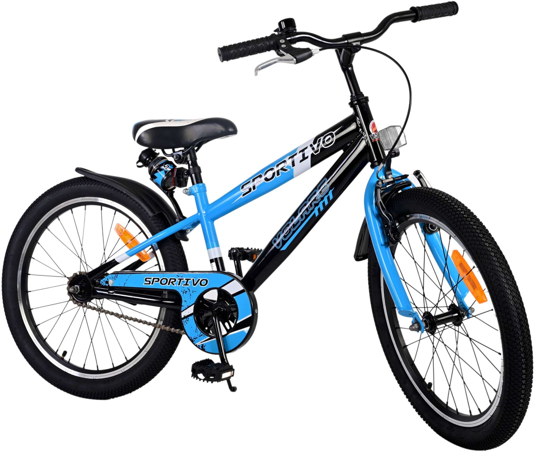 volare - børnecykel 20" - sportivo blå