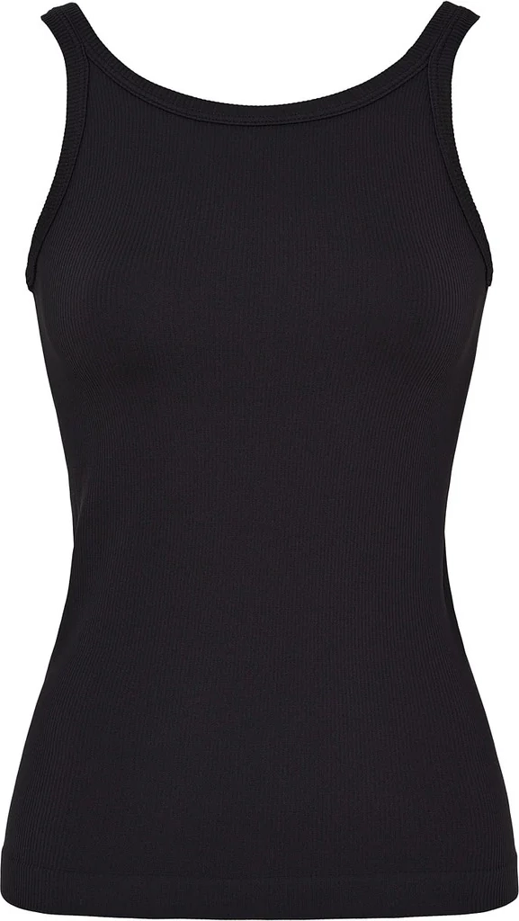 Tim & Simonsen Lone Rib Tank Top Nero