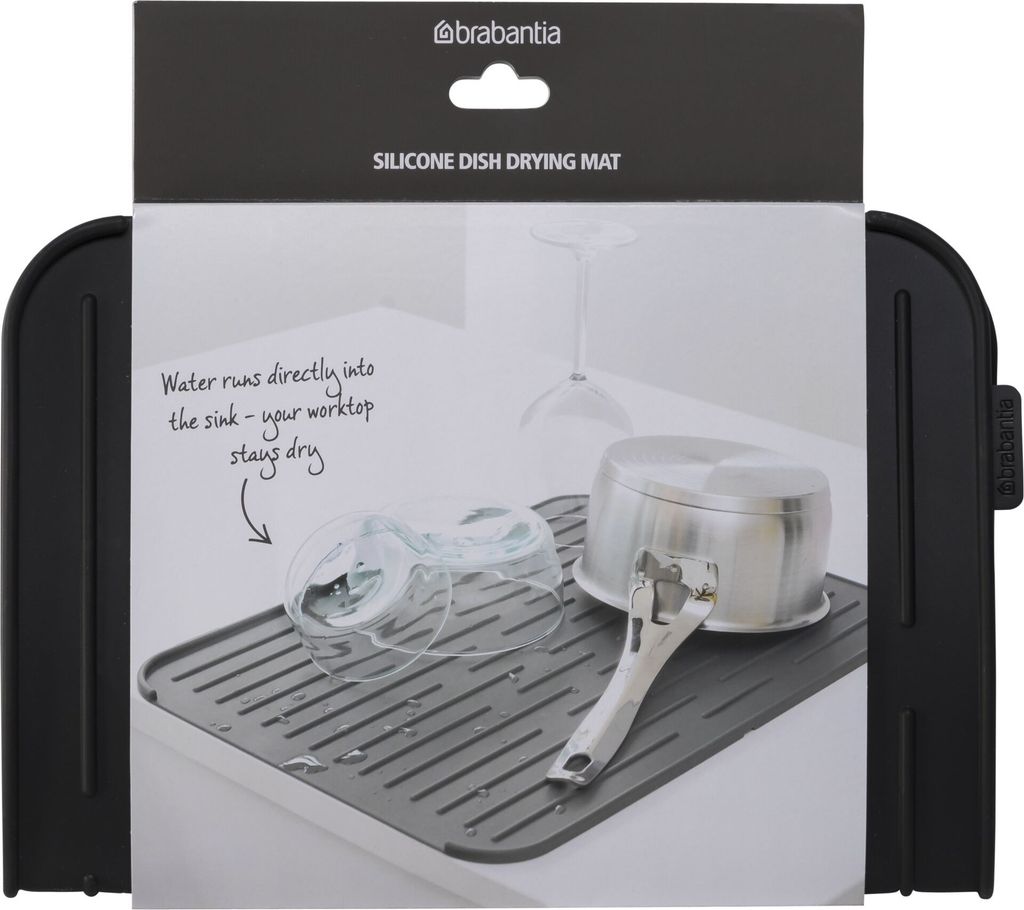 brabantia opvaskemåtte (silikone) mørkegrå