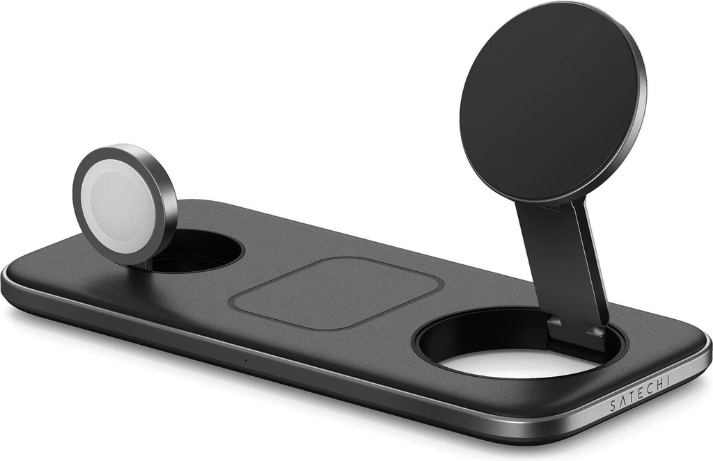 Satechi Qi2 Trio Trådløs Opladningsplade - 45W