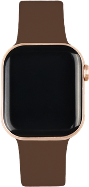 Ideal of Sweden Silicone Watch Band Mocha Mousse