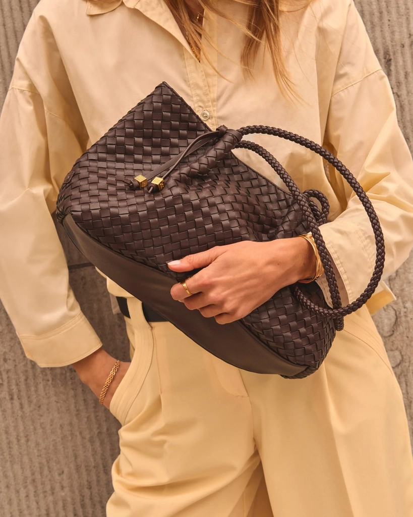 katie loxton nova small chocolate tote bag