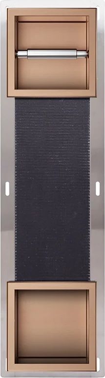 balneo wall-box paper 2 – indbygget toiletrulleholder med opbevaring | 6 farver