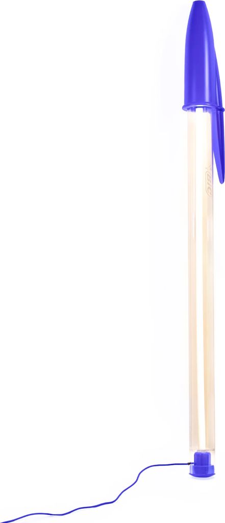 bic lamp - blue