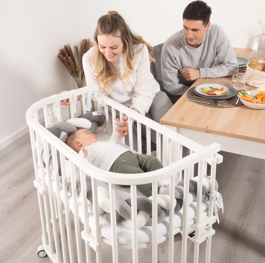 babybay ® white varnished tremmer