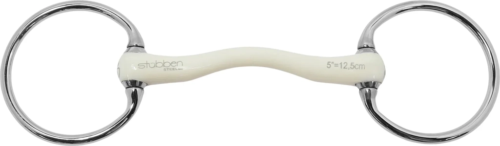 stübben 1302 fine line flex eggbutt snaffle