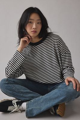 bdg spill the tee boxy long sleeve t-shirt