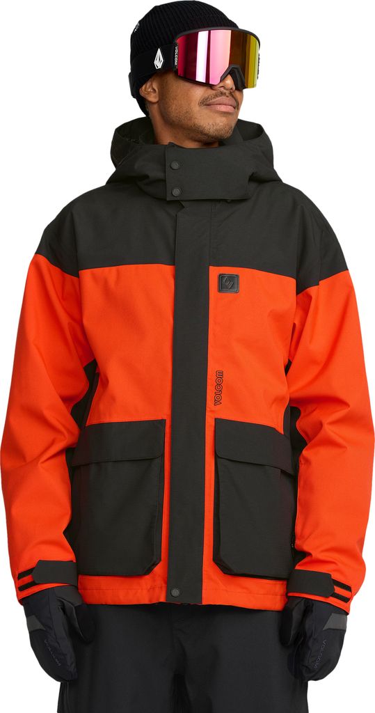 Volcom Kleveland Jacket Orange Shock