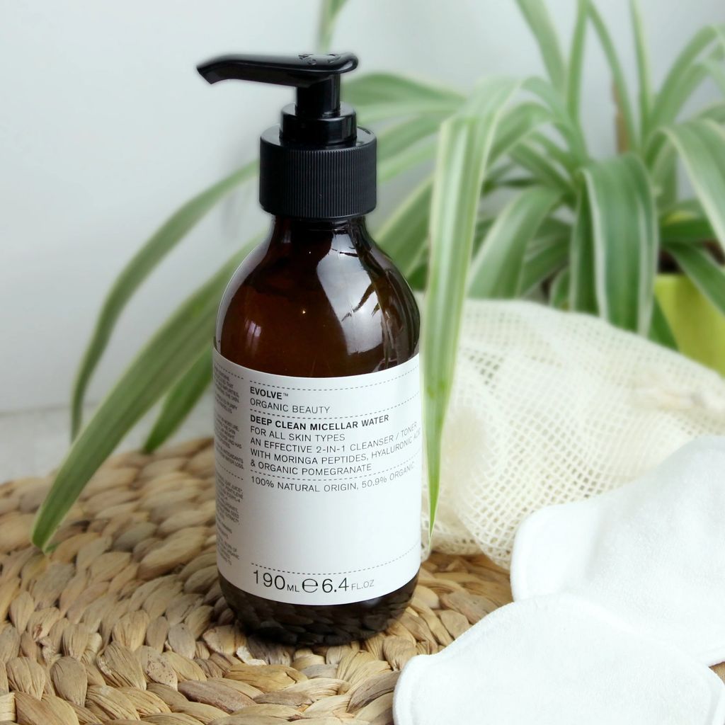evolve - deep clean micellar water - 190 ml
